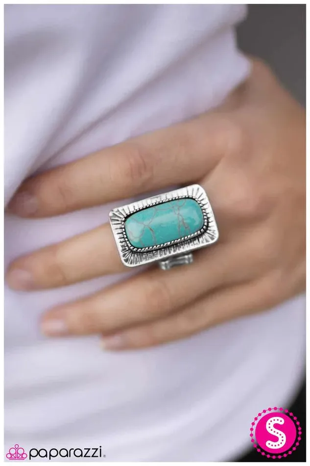 Rings Paparazzi Jewelry Paparazzi Ring Cowgirl Dreams Blue