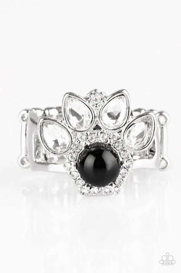 Rings Paparazzi Jewelry Paparazzi Ring Crown Coronation Black