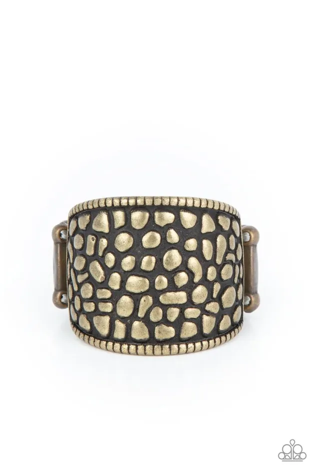 Rings Paparazzi Jewelry Paparazzi Ring Dotted Decorum Brass Rings Paparazzi Jewelry Paparazzi Ring Dotted Decorum Brass