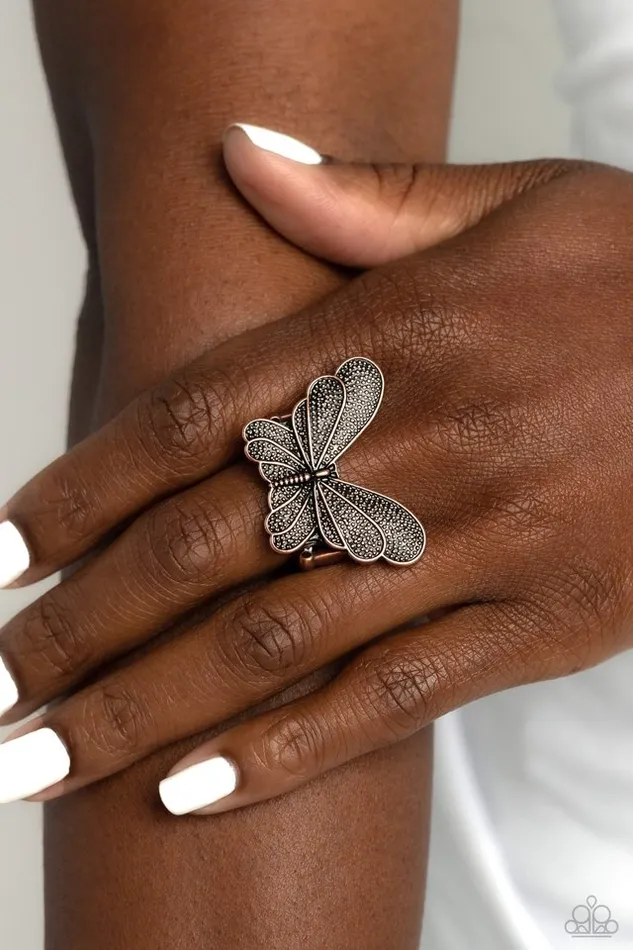 Rings Paparazzi Jewelry Paparazzi Ring Fairy Wings Copper
