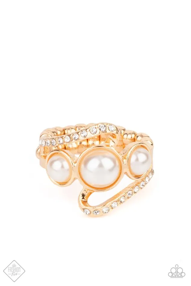 Rings Paparazzi Jewelry Paparazzi Ring Posh Progression Gold Rings Paparazzi Jewelry Paparazzi Ring Posh Progression Gold