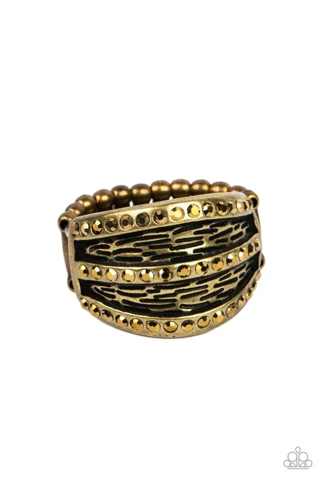 Rings Paparazzi Jewelry Paparazzi Ring Stellar Stratosphere Brass Rings Paparazzi Jewelry Paparazzi Ring Stellar Stratosphere Brass