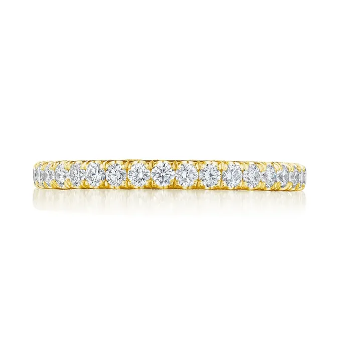 Rings Tacori Tacori 18K Yellow Gold Dantela Diamond Band