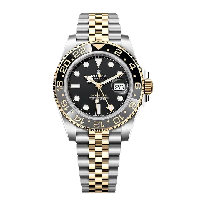 Rolex Bracelets Rolex GMTMaster II Zombie 40mm Ref 126713GRNR Black Dial Grey Black Ceramic Bezel Two Tone Stainless Steel 18K Yellow Gold Jubilee Bracelet Mens Watch Rolex Bracelets Rolex GMTMaster II Zombie 40mm Ref 126713GRNR Black Dial Grey Black Ceramic Bezel Two Tone Stainless Steel 18K Yellow Gold Jubilee Bracelet Mens Watch