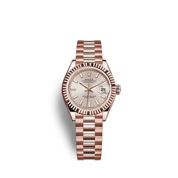 Rolex Bracelets Rolex Lady Datejust 28mm Ref 2791750001 Sundust Dial 18K Rose Gold President Bracelet Womens Watch Rolex Bracelets Rolex Lady Datejust 28mm Ref 2791750001 Sundust Dial 18K Rose Gold President Bracelet Womens Watch