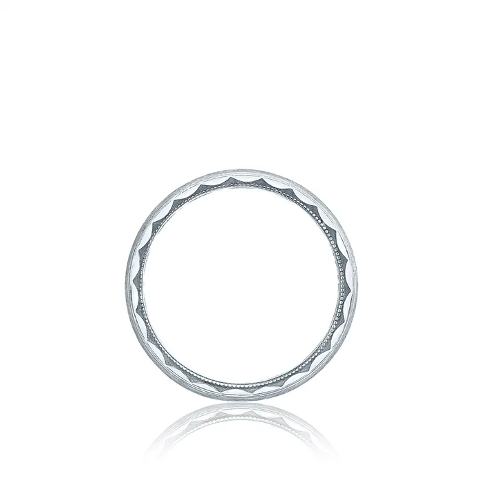 Tacori Rings Tacori Sculpted Crescent Mens 18K White Gold 5mm Wedding Band Ring Tacori Rings Tacori Sculpted Crescent Mens 18K White Gold 5mm Wedding Band Ring