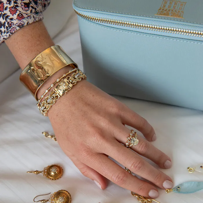The Petite Club Bracelet with Diamonds Croghans Bracelets