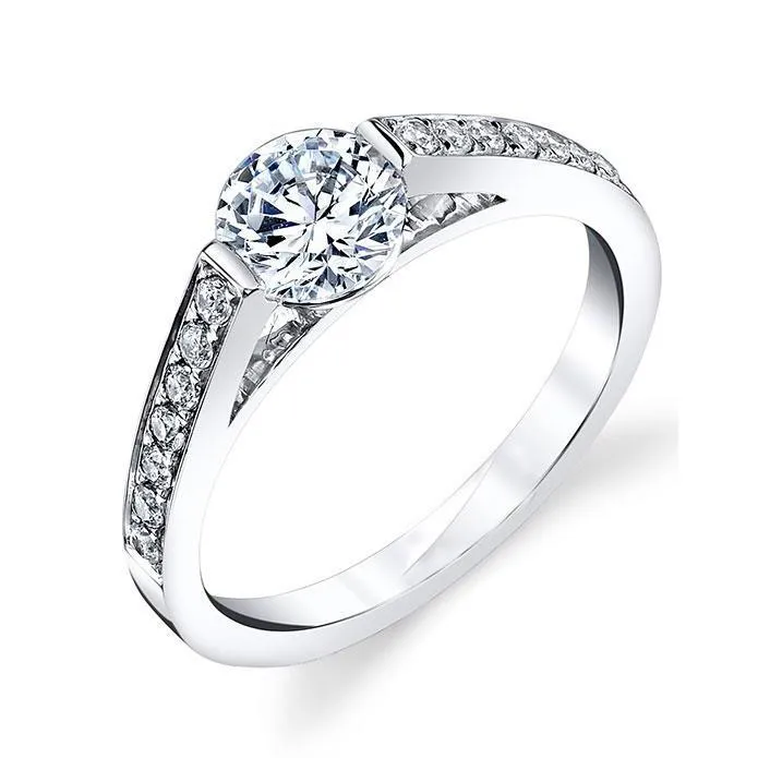 220 Ct Sparkling Round Natural Earth Mined Diamond Wedding Ring White Gold GB Rings 220 Ct Sparkling Round Natural Earth Mined Diamond Wedding Ring White Gold GB Rings