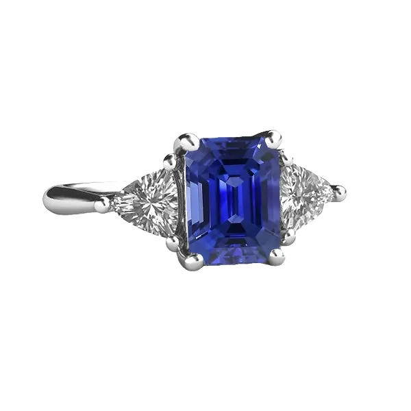 3 Stone Ring Blue Sapphire Emerald Trillion Natural Earth Mined Diamonds 250 Carats HarryChadEntcom Rings 3 Stone Ring Blue Sapphire Emerald Trillion Natural Earth Mined Diamonds 250 Carats HarryChadEntcom Rings
