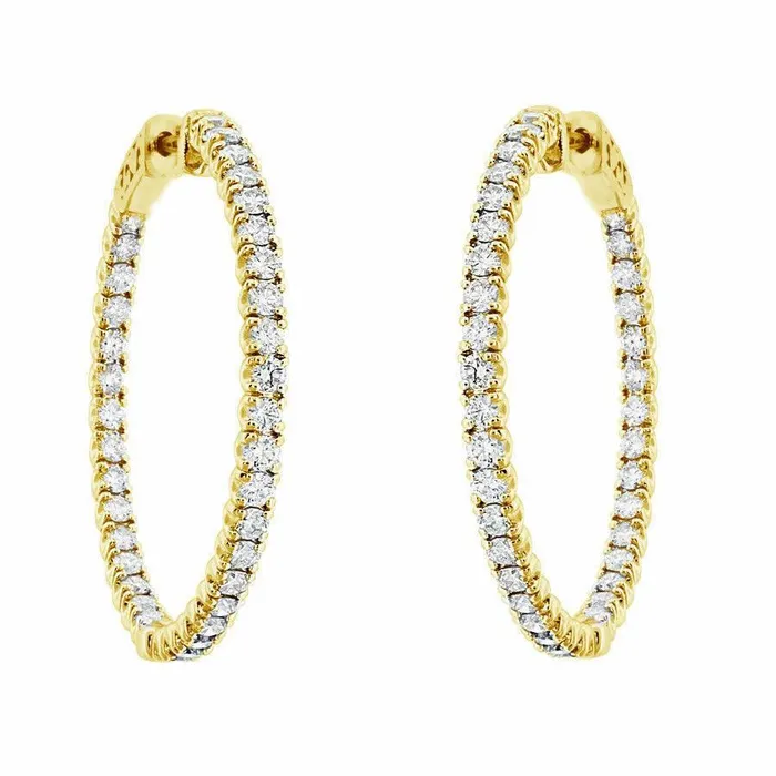 470 Carats Brilliant Cut Natural Earth Mined Diamonds Women Hoop Earrings Gold Yellow GB Earrings 470 Carats Brilliant Cut Natural Earth Mined Diamonds Women Hoop Earrings Gold Yellow GB Earrings