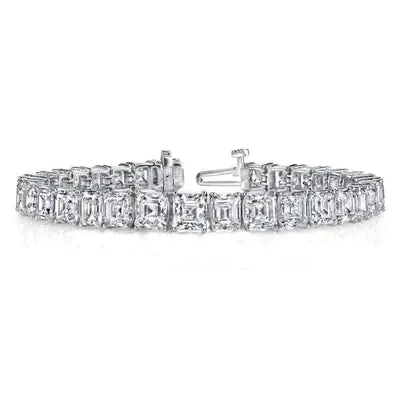 Bracelets GB The Most Expensive Bracelet With Asscher Natural Earth Mined Diamonds Bracelets GB The Most Expensive Bracelet With Asscher Natural Earth Mined Diamonds