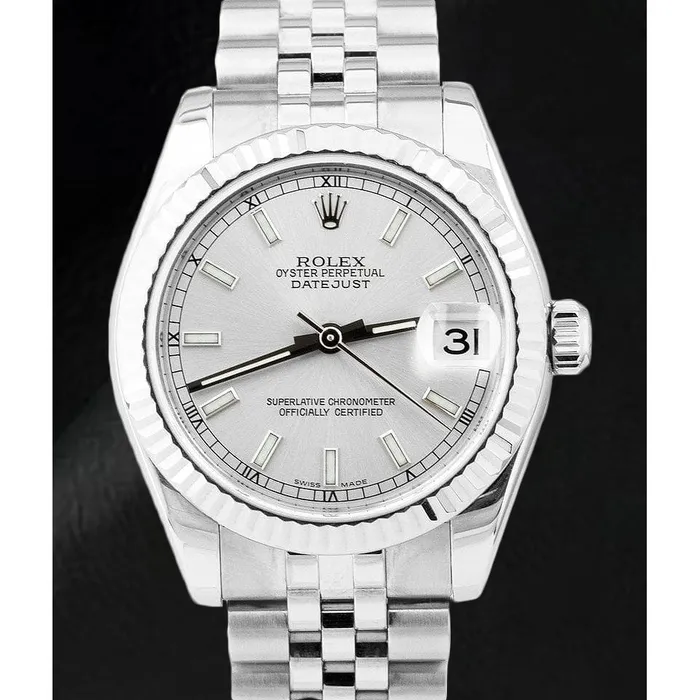 Bracelets HarryChadEntcom Ladies Rolex DateJust Silver Luminous Dial Stainless Steel Watch Bracelets HarryChadEntcom Ladies Rolex DateJust Silver Luminous Dial Stainless Steel Watch
