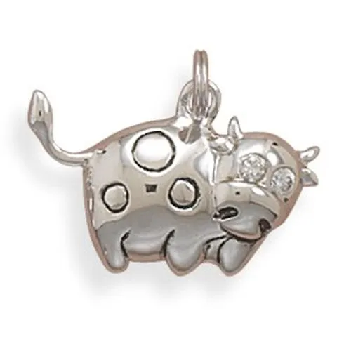 Charm Necklaces MMA MMA Cow Charm
