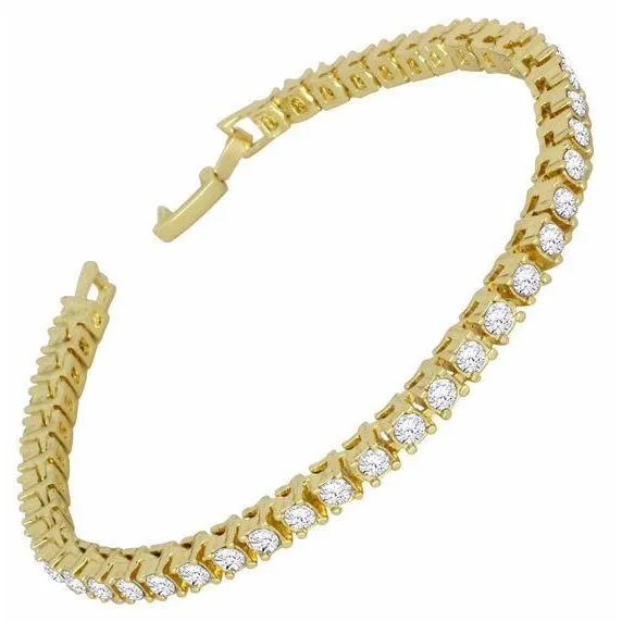 GB Bracelets Yellow Gold 14K Lady Natural Earth Mined Diamond Tennis Bracelet 810 Carats Fine Jewelry GB Bracelets Yellow Gold 14K Lady Natural Earth Mined Diamond Tennis Bracelet 810 Carats Fine Jewelry