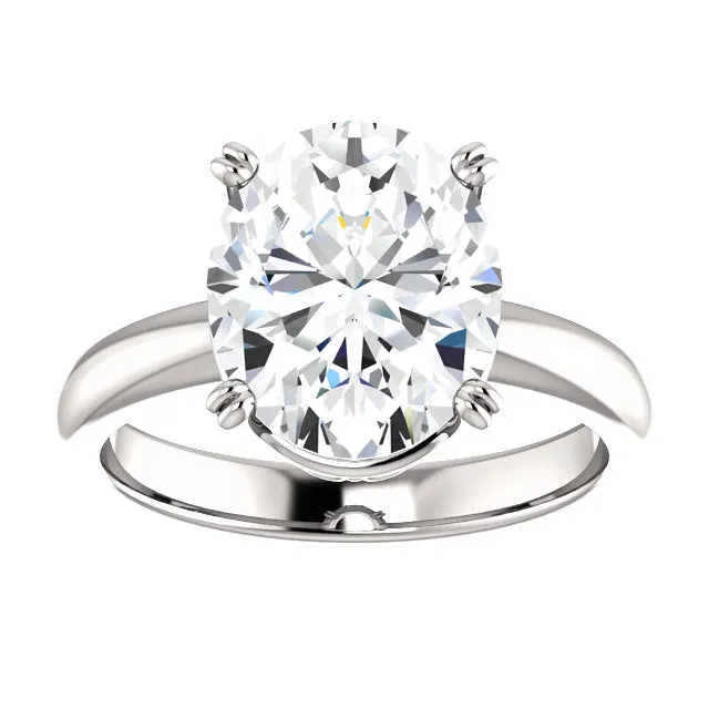 GB Lab Grown Big Diamond Solitaire Ring 8 Carats Double Claw Prong Setting Jewelry Rings GB Lab Grown Big Diamond Solitaire Ring 8 Carats Double Claw Prong Setting Jewelry Rings