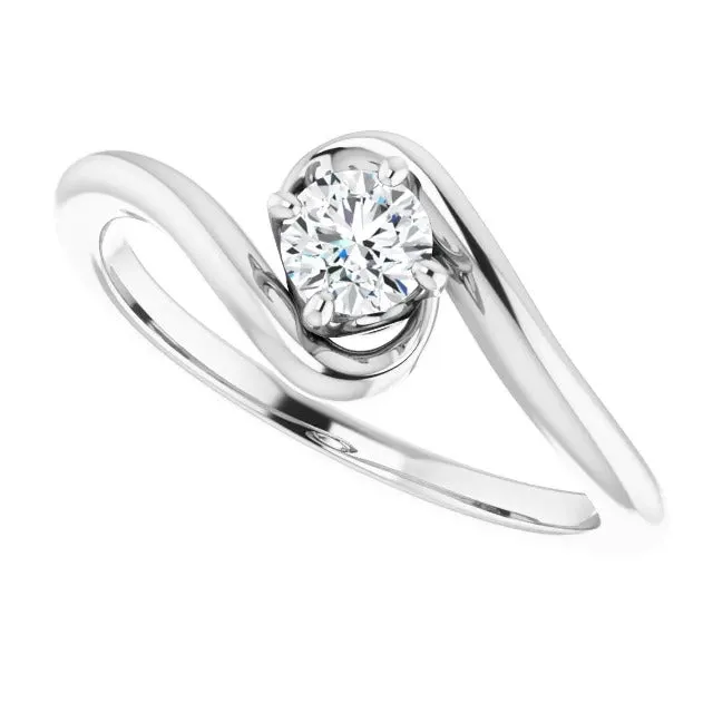 GB Real 1 Carat Freeform Natural Earth Mined Diamond Engagement Ring White Gold 14K Jewelry Rings GB Real 1 Carat Freeform Natural Earth Mined Diamond Engagement Ring White Gold 14K Jewelry Rings