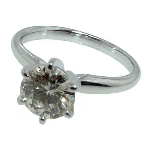 GB Rings 151 Carats Round Natural Earth Mined Diamond Solitaire Anniversary Ring New GB Rings 151 Carats Round Natural Earth Mined Diamond Solitaire Anniversary Ring New