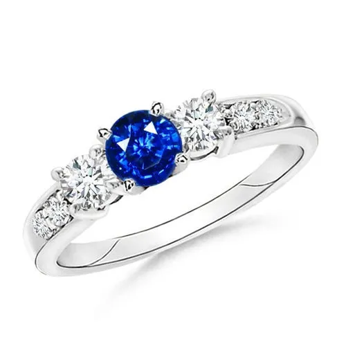 GB Rings 340 Carats Round Sri Lanka Sapphire Natural Earth Mined Diamonds Wedding Ring GB Rings 340 Carats Round Sri Lanka Sapphire Natural Earth Mined Diamonds Wedding Ring