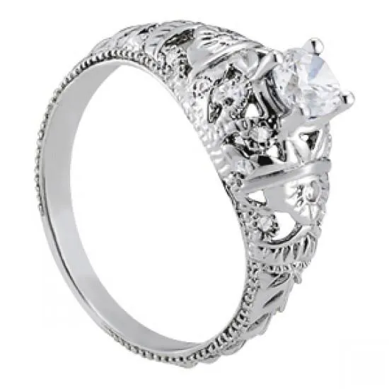 GB Rings Art Nouveau Jewelry New Antique Style Natural Earth Mined Diamond Engagement Ring GB Rings Art Nouveau Jewelry New Antique Style Natural Earth Mined Diamond Engagement Ring