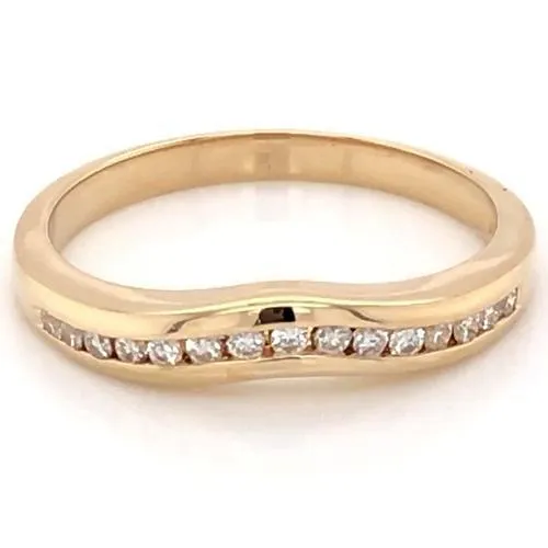 GB Rings Natural Earth Mined Diamond Anniversary Band 075 Carats Women Yellow Gold New GB Rings Natural Earth Mined Diamond Anniversary Band 075 Carats Women Yellow Gold New
