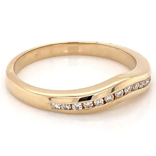 GB Rings Natural Earth Mined Diamond Anniversary Band 075 Carats Women Yellow Gold New GB Rings Natural Earth Mined Diamond Anniversary Band 075 Carats Women Yellow Gold New