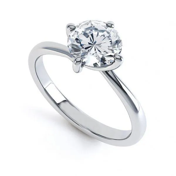 GB Rings Sparkling Solitaire 250 Carat Natural Earth Mined Diamond Engagement Ring White Gold GB Rings Sparkling Solitaire 250 Carat Natural Earth Mined Diamond Engagement Ring White Gold