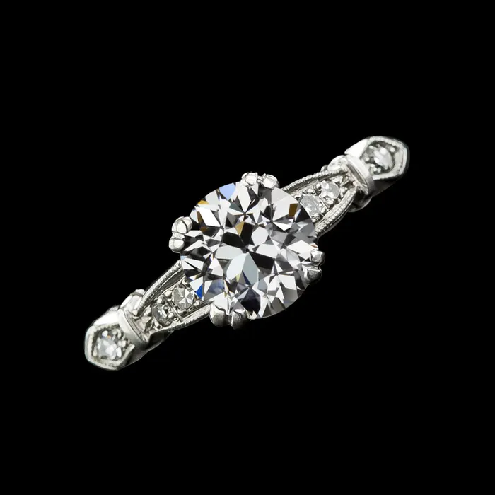 HarryChadEntcom Anniversary Ring Round Old Miner Real Natural Earth Mined Diamond Double Prong Set 3 Carats Rings HarryChadEntcom Anniversary Ring Round Old Miner Real Natural Earth Mined Diamond Double Prong Set 3 Carats Rings