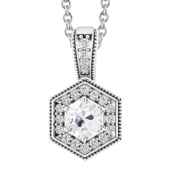 HarryChadEntcom Halo Gold Natural Earth Mined Diamond Pendant Round Old Mine Cut Jewelry 4 Carats Necklaces HarryChadEntcom Halo Gold Natural Earth Mined Diamond Pendant Round Old Mine Cut Jewelry 4 Carats Necklaces
