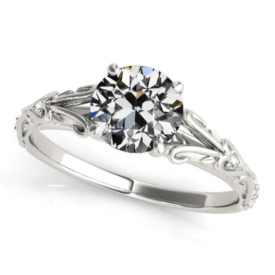 HarryChadEntcom Rings 250 Carats Round Old Miner Genuine Natural Earth Mined Diamond Ring Antique Style Gold HarryChadEntcom Rings 250 Carats Round Old Miner Genuine Natural Earth Mined Diamond Ring Antique Style Gold