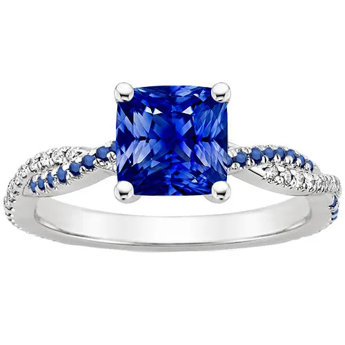 HarryChadEntcom Rings Fancy Natural Earth Mined Diamond Engagement Ring Blue Ceylon Sapphires 345 Carats Gold HarryChadEntcom Rings Fancy Natural Earth Mined Diamond Engagement Ring Blue Ceylon Sapphires 345 Carats Gold