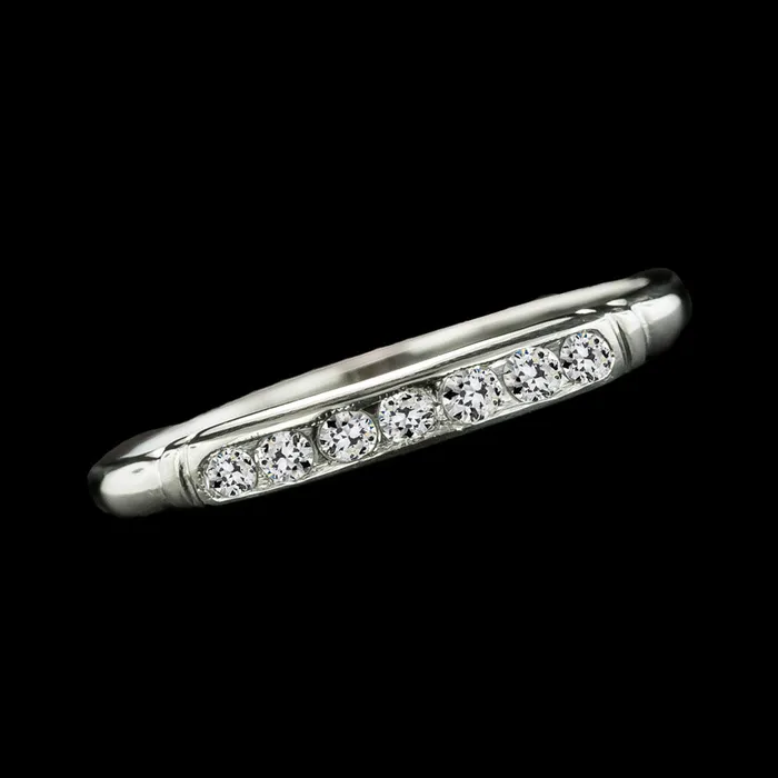 HarryChadEntcom Rings Half Eternity Band Round Old Mine Cut Genuine Natural Earth Mined Diamonds 175 Carats HarryChadEntcom Rings Half Eternity Band Round Old Mine Cut Genuine Natural Earth Mined Diamonds 175 Carats