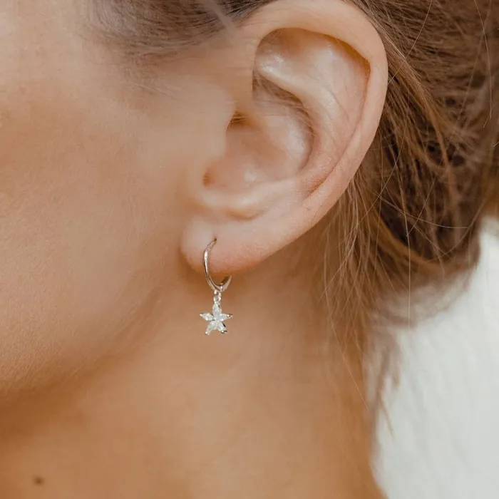 Hey Happiness Rings Gemstone Daisy Jewelry Set Sterling Silver Hey Happiness Rings Gemstone Daisy Jewelry Set Sterling Silver