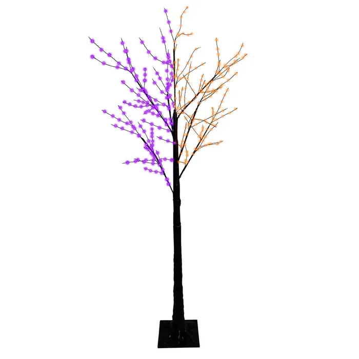 Holiday Bright Lights Halloween 50 Spooky Micro Tree Color Change PurpleOrange Flickering Holiday Bright Lights Necklaces Holiday Bright Lights Halloween 50 Spooky Micro Tree Color Change PurpleOrange Flickering Holiday Bright Lights Necklaces