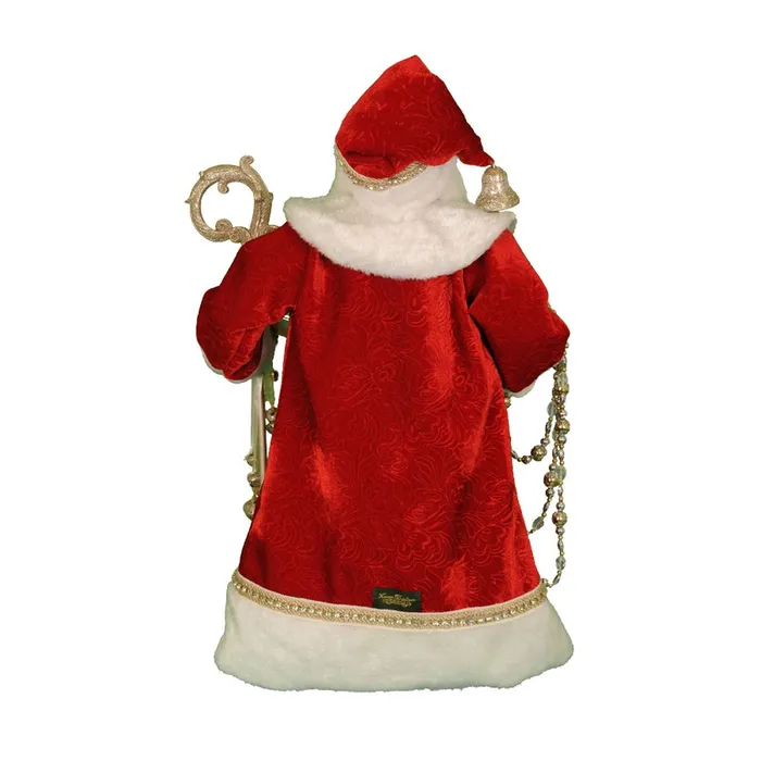 Karen Didion Originals Red Gold Santa Figurine 28 Inches Karen Didion PreStyled Sets Karen Didion Originals Red Gold Santa Figurine 28 Inches Karen Didion PreStyled Sets