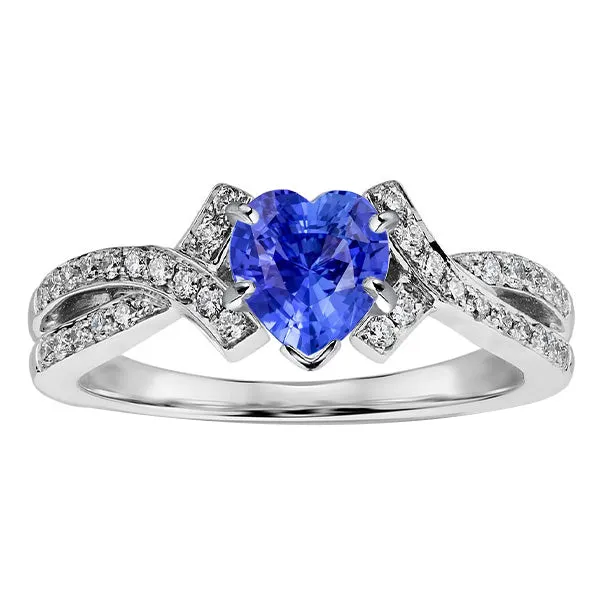 Natural Earth Mined Diamond Heart Cut Sapphire Ring Twisted Shank Jewelry 250 Carats HarryChadEntcom Rings Natural Earth Mined Diamond Heart Cut Sapphire Ring Twisted Shank Jewelry 250 Carats HarryChadEntcom Rings