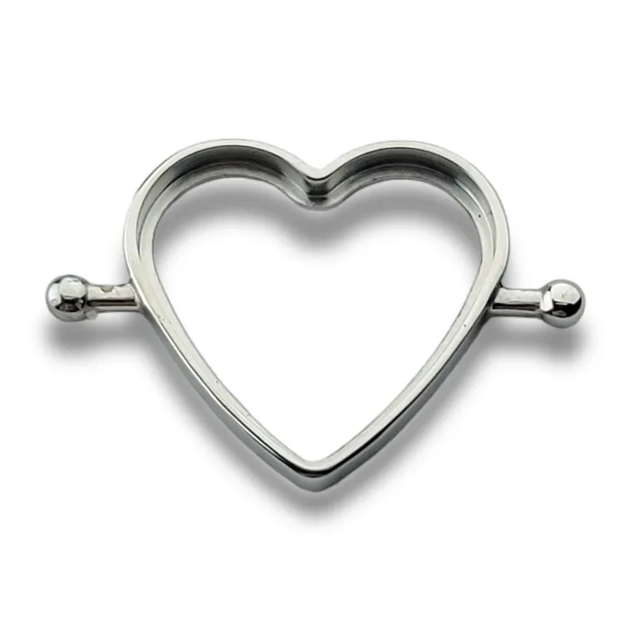 Necklaces CONQUERing DIY Heart Element Bezel