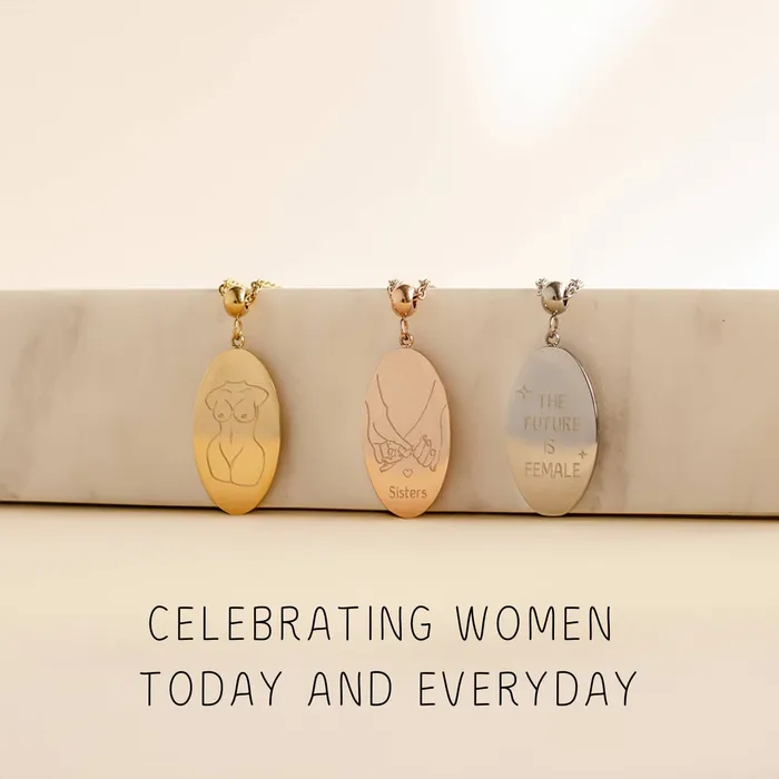 Necklaces Hey Happiness Sisters Pendant Necklace