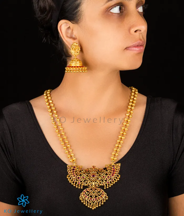 Necklaces Silversmith The Ramyati Silver Makarakanti Necklace