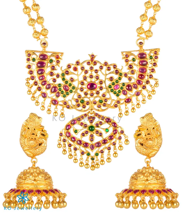 Necklaces Silversmith The Ramyati Silver Makarakanti Necklace