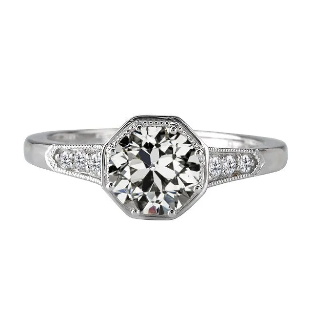 Rings 14K Gold Round Old Miner Real Natural Earth Mined Diamond Ring Antique Style 3 Carats HarryChadEntcom Rings 14K Gold Round Old Miner Real Natural Earth Mined Diamond Ring Antique Style 3 Carats HarryChadEntcom