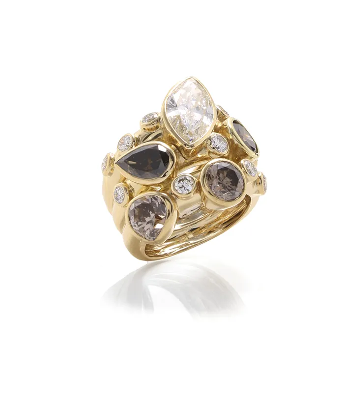 Rings David Webb Fireworks Ring