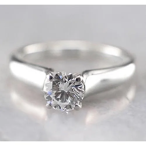 Rings GB 1 Carat Solitaire Natural Earth Mined Diamond Engagement Ring Women Jewelry New Rings GB 1 Carat Solitaire Natural Earth Mined Diamond Engagement Ring Women Jewelry New