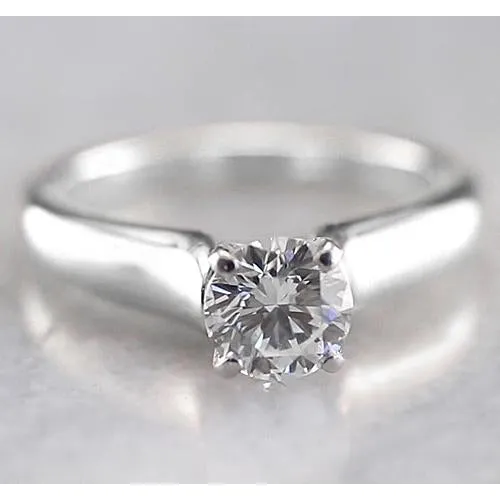 Rings GB 1 Carat Solitaire Natural Earth Mined Diamond Engagement Ring Women Jewelry New Rings GB 1 Carat Solitaire Natural Earth Mined Diamond Engagement Ring Women Jewelry New