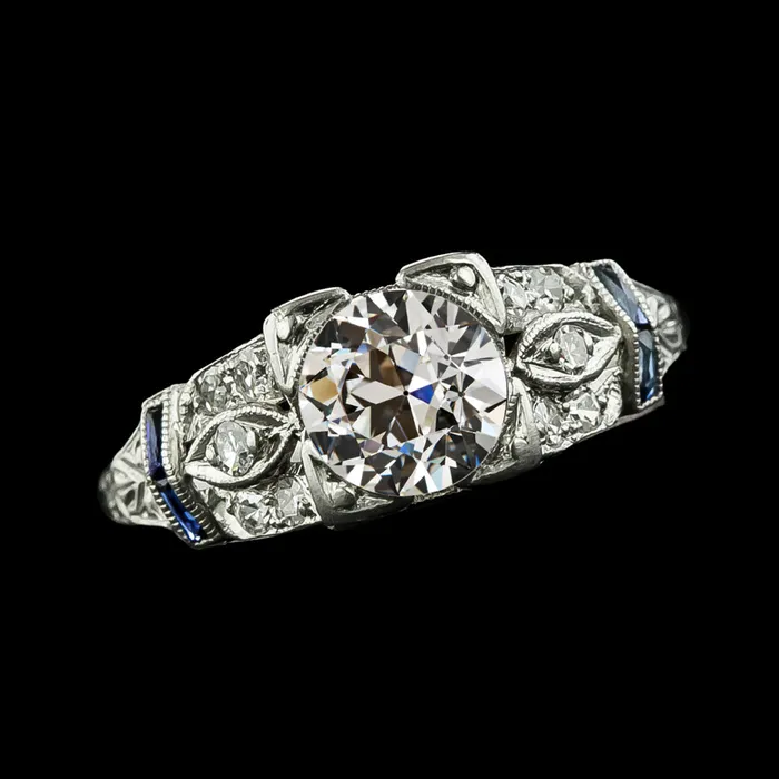 Rings Gold Engagement Ring Round Old Miner Natural Earth Mined Diamond Sapphires 350 Carats HarryChadEntcom Rings Gold Engagement Ring Round Old Miner Natural Earth Mined Diamond Sapphires 350 Carats HarryChadEntcom
