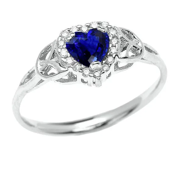 Rings HarryChadEntcom Round Natural Earth Mined Diamond Ring Heart Ceylon Sapphire Infinity Style Rings HarryChadEntcom Round Natural Earth Mined Diamond Ring Heart Ceylon Sapphire Infinity Style