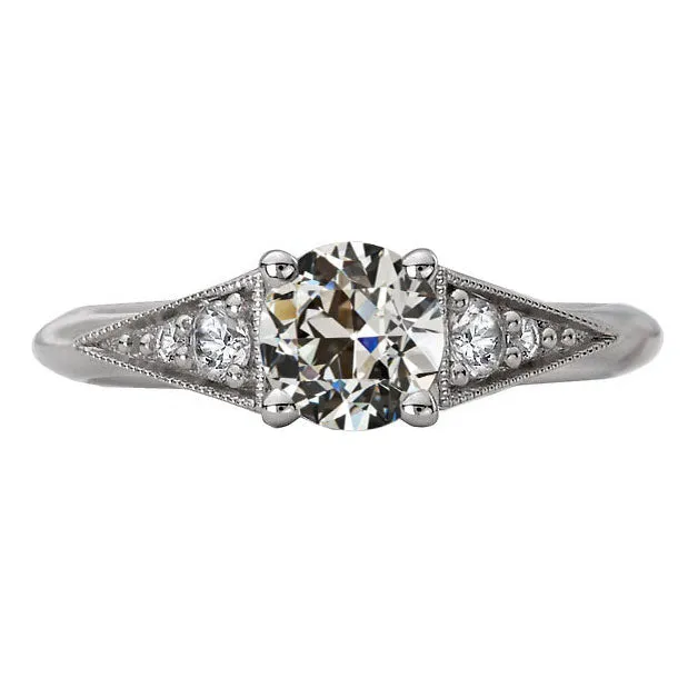 Rings HarryChadEntcom Round Old Mine Cut Real Natural Earth Mined Diamond Engagement Ring 14K Gold 3 Carats Rings HarryChadEntcom Round Old Mine Cut Real Natural Earth Mined Diamond Engagement Ring 14K Gold 3 Carats