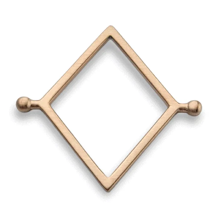 Rings Rose Gold Open Shape Element MyCONQUERing