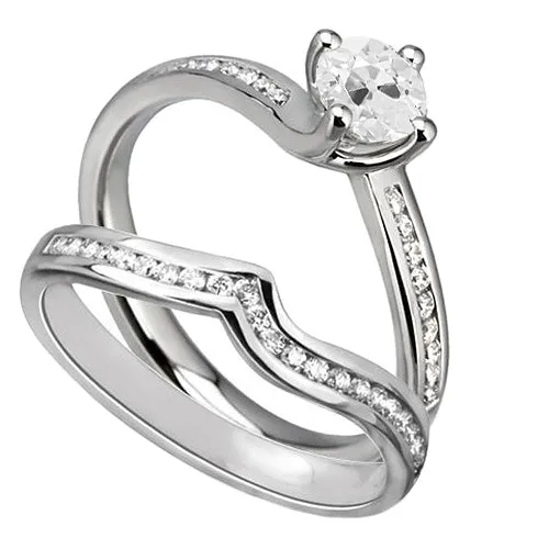 Rings Round Engagement Ring Set Old Miner Genuine Natural Earth Mined Diamond Channel Set 3 Carats HarryChadEntcom Rings Round Engagement Ring Set Old Miner Genuine Natural Earth Mined Diamond Channel Set 3 Carats HarryChadEntcom