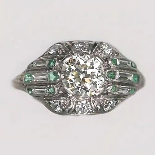 Rings Round Old Mine Cut Natural Earth Mined Diamond Ring Baguette Green Sapphire 325 Carats HarryChadEntcom Rings Round Old Mine Cut Natural Earth Mined Diamond Ring Baguette Green Sapphire 325 Carats HarryChadEntcom
