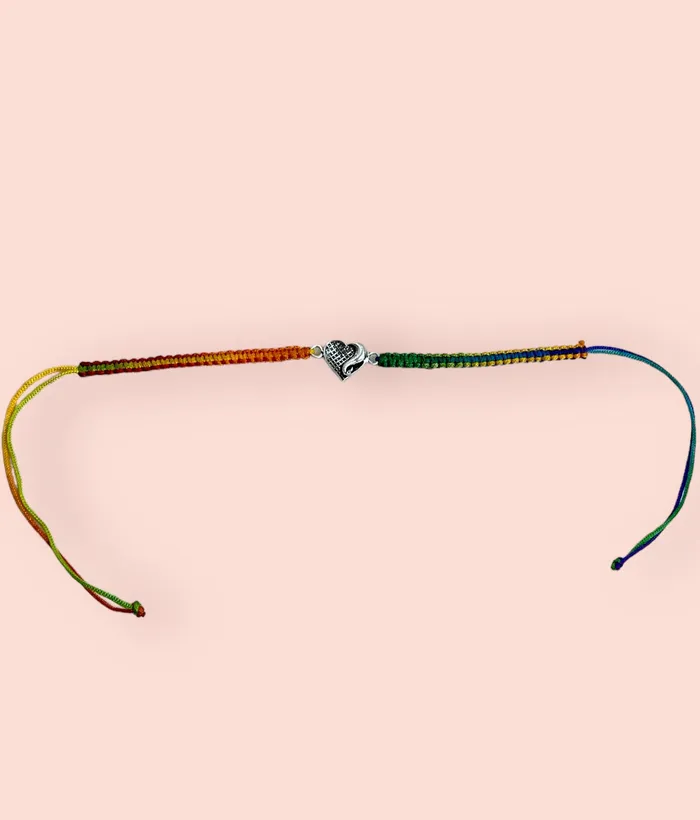 Rings The Heart Silver Rakhi Jaipur
